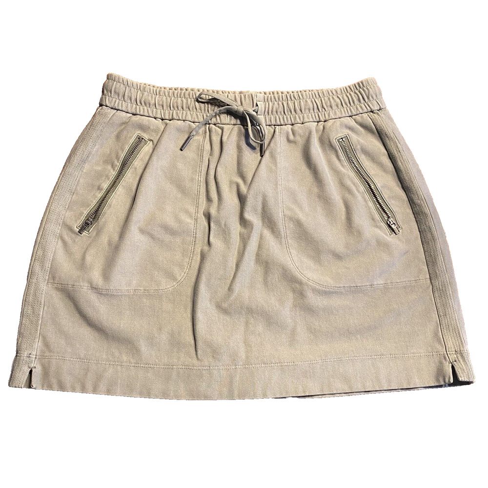 Athleta Farallon Skirt Size 2 Green 502523 Golf Tennis Gym w/pockets drawstring